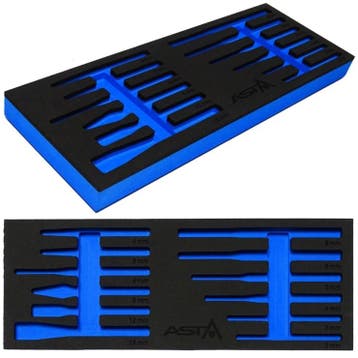 12 Delige Foam Inlay - Drijvers En Beitels Inlegstuk - Geree, Ophalen of Verzenden, Nieuw