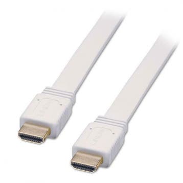 FLAT HDMI kabel platte kabel 1,8 meter WIT, Verzenden, Nieuw