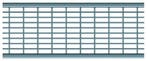 ACO Multiline Sealin V100 maasrooster Q+ verzinkt staal, Ophalen of Verzenden, Nieuw