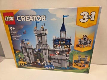 Lego Set - 31168 - Creator - Medieval Horse Knight Castle, Nieuw