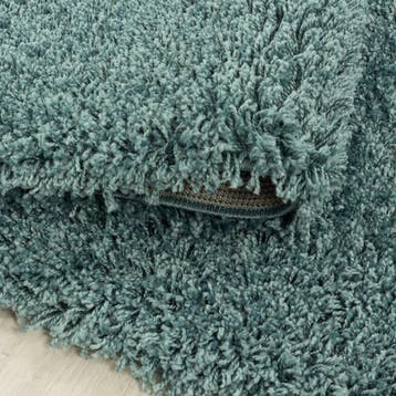 Shaggy Vloerkleed | Sydney | Aqua | 60x110 cm, Huis en Inrichting, Stoffering | Tapijten en Kleden, Verzenden, Nieuw