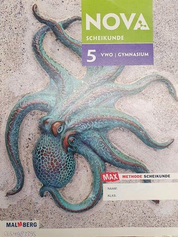 NOVA Scheikunde 5 VWO Gymnasium 9789402013122, Zo goed als nieuw