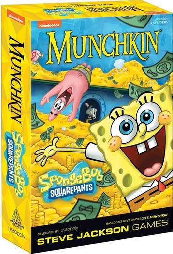 Munchkin Kaartspel Spongebob *Engelse Versie*, Ophalen of Verzenden, Nieuw