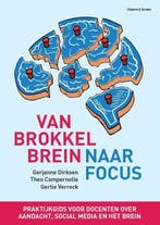 9789082286212 Van brokkelbrein naar focus, Verzenden, Nieuw, Gerjanne Dirksen