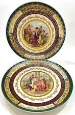 A. Jungerhans Rotterdam - Coppia Grandi Piatti da Parata in