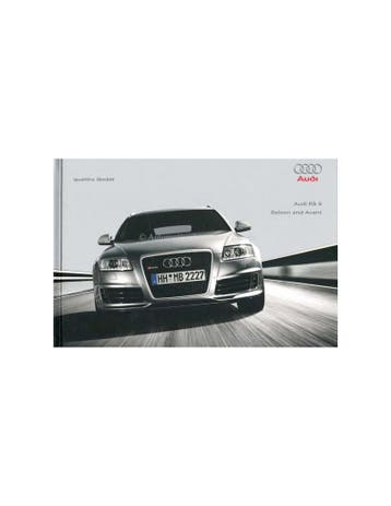 2008 AUDI RS6 HARDCOVER BROCHURE ENGELS, Boeken, Nieuw, Audi, Author