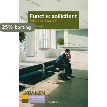 Functie: sollicitant - Geerhard Bolte 9789049102548, Verzenden, Zo goed als nieuw, Geerhard Bolte