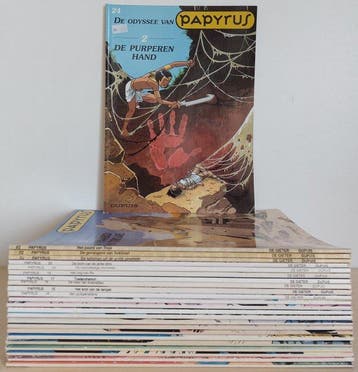 Papyrus 1 t/m 24 - opeenvolgende reeks SC - 24 Album -, Nieuw
