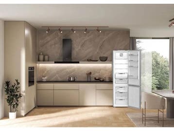 Bauknecht KGDNF203C - Koel-vriescombinatie - NoFrost - RVS -, Verzenden, Nieuw