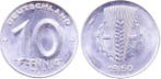 Duitsland 10 Pfennig Ddr 1950 E J 1503 bfr aluminium, Verzenden