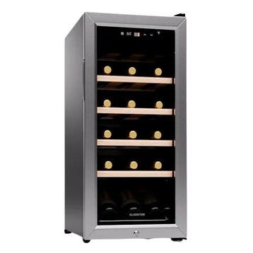 Wijnkoelkast 18 Flessen Smalle Wijnkoeler Klimaatkast, Refurbished, Ophalen of Verzenden, Minder dan 75 liter, Minder dan 45 cm