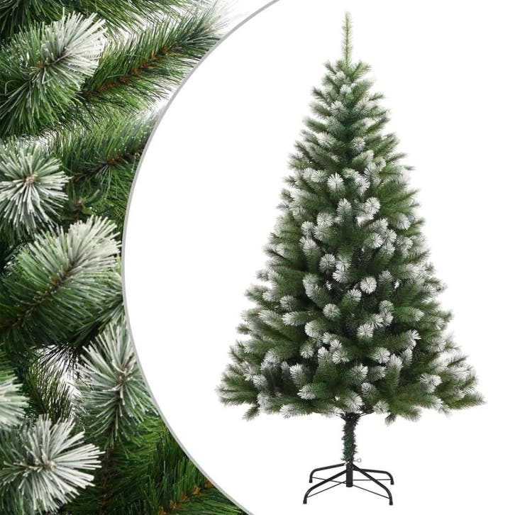 Kunstkerstboom Wit/Groen | 58% Korting | Nu Bestellen, Diversen, Kerst, Gebruikt, Ophalen of Verzenden