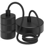 OP=OP Calex Retro pendel Ø10cm mat zwart E27 1.5m snoer, Ophalen of Verzenden, Nieuw