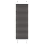 vidaXL Plissé rolgordijn 40x150 cm stofbreedte 39,4 cm, Verzenden, Nieuw, Zwart