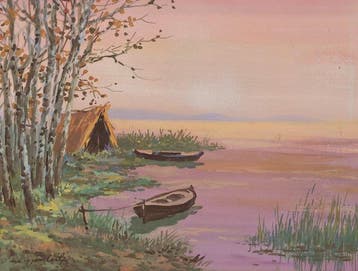 Miguel Martínez Verchili (1898-1989) - Albufera valenciana
