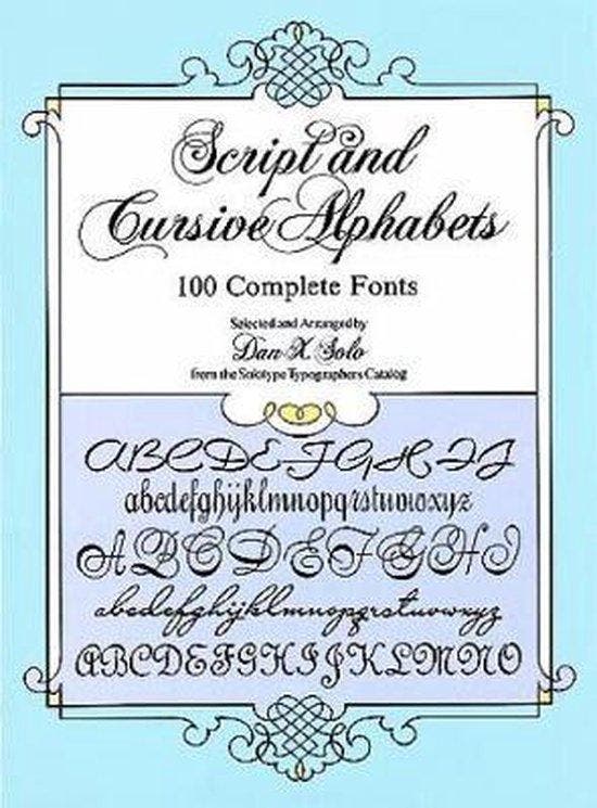 Script and Cursive Alphabets - Dan X. Solo 9780486253060, Boeken, Taal | Engels, Zo goed als nieuw, Verzenden
