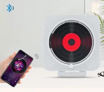 CD Speler Bluetooth 5.0 FM USB met Timer en Display, Audio, Tv en Foto, Platenspelers, Verzenden, Nieuw