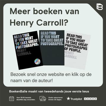 Photographers on Photography - Henry Carroll 9781786279156, Verzenden, Gelezen, Henry Carroll