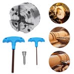 4-kaak zelfcentrerende boorkop voor houten draaibanken KP96, Verzenden, Nieuw