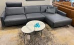 MILLER Bank met relaxfunctie + longchair (ROM1961), Ophalen, 250 tot 300 cm, 75 tot 100 cm, Rechte bank