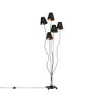 Qazqa vrijstaande design vloerlamp Melis, 5-lichts, Ophalen of Verzenden, Nieuw in verpakking, Verlichting