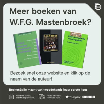 Onderhandelen 9789027429377 W.F.G. Mastenbroek, Verzenden, Zo goed als nieuw, W.F.G. Mastenbroek