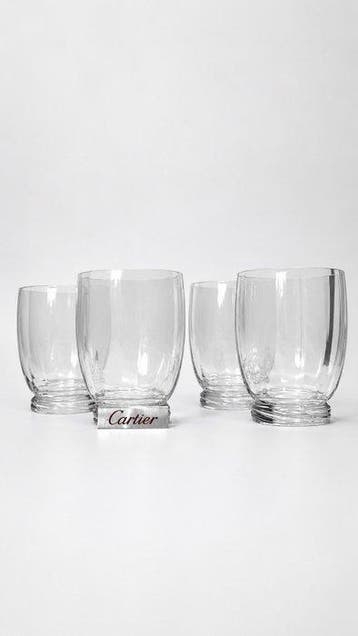 Cartier - Drinkservies (8) - Het Venetiaanse huis - Kristal