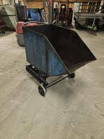 Kiepbak kantelbak spanenbak heftruck 250 liter, Voorzetapparatuur