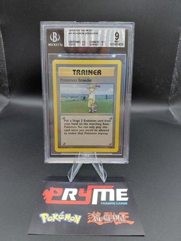 Pokémon - 1 Graded card - Pokémon Breeder 76 - Beckett 9 -, Nieuw