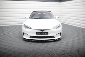 Front Splitter V.1 Tesla Model S Plaid Mk1 Facelift, Verzenden