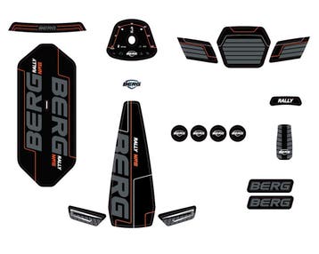 BERG Rally Sticker Set NRG Orange – Skelter Stickers, Ophalen of Verzenden, Nieuw