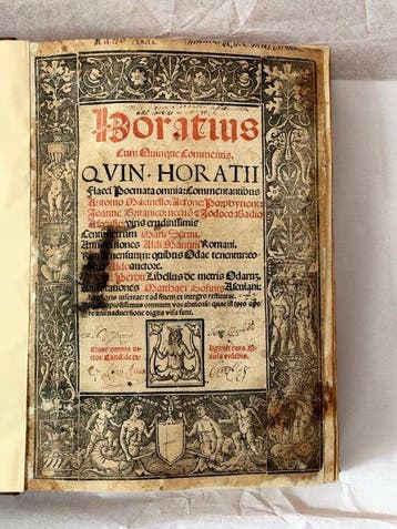 Quinto Orazio Flacco / Horatius Flaccus - QVIN. HORATII /