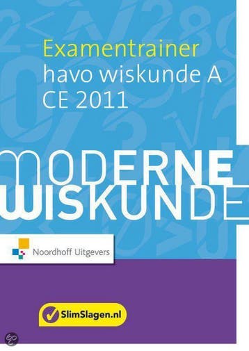 Moderne wiskunde A Examentrainer havo 2011 9789001781835, Verzenden, Gelezen