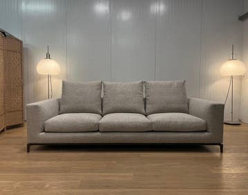 NIEUW Minotti Andersen Bank + GARANTIE NP €12.500, Huis en Inrichting, 100 tot 125 cm, Nieuw, Ophalen of Verzenden, Rechte bank