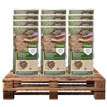 Boomschors pallet | 1040 L | Pokon, Tuin en Terras, Verzenden