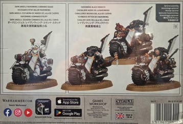 Dark Angels Ravenwing Command Squad (Warhammer 40.000 nieuw), Ophalen of Verzenden, Nieuw