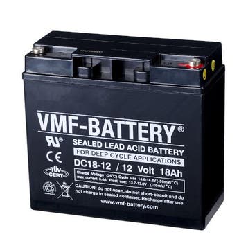 VMF DC18-12 AGM Deep Cycle Loodaccu 12V, 18 Ah, origineel, Verzenden, Nieuw