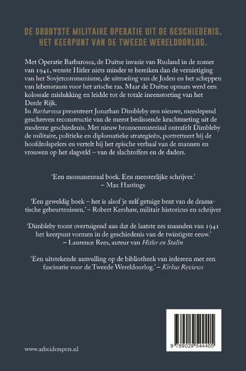 Barbarossa 9789029544405 Jonathan Dimbleby, Verzenden, Gelezen, Jonathan Dimbleby