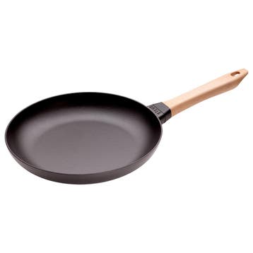 GGM Gastro | STAUB | PANS - Koekenpan met houten handvat - Ø, Verzenden, Nieuw