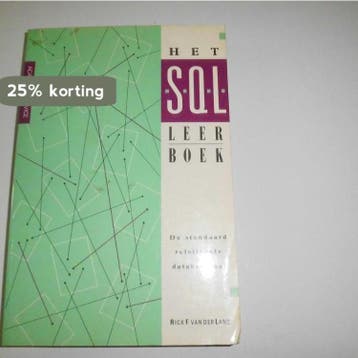 Sql leerboek - Lans 9789062332014, Boeken, Verzenden, Zo goed als nieuw, Lans