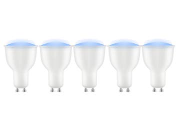 Etiger slimme Wifi LED lamp - GU10 - RGB - 5 stuks, Verzenden, Nieuw