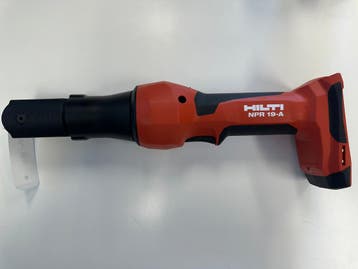 Hilti NPR 19-A SOLO draadloze pijptang, Ophalen of Verzenden, Gebruikt