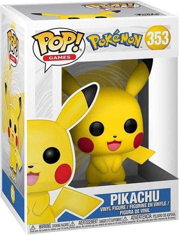 Funko Pokemon Pikachu - Pop Games v van €19,99 voor €9,99, Ophalen of Verzenden, Nieuw