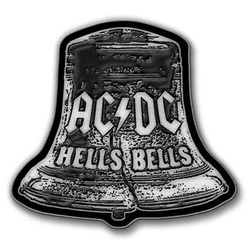 AC/DC - Hells Bells - ijzeren pin officiële merchandise, Ophalen of Verzenden, Nieuw, Kleding