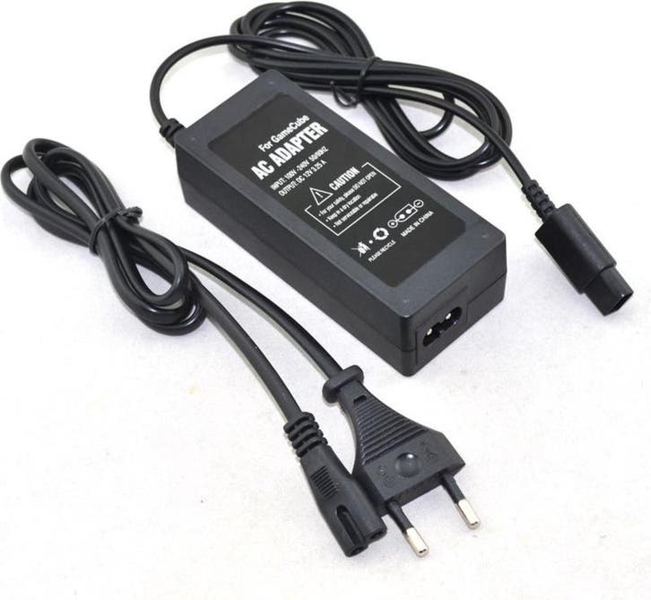 Gamecube Voeding / AC Adapter (Third Party) (Nieuw), Spelcomputers en Games, Spelcomputers | Nintendo GameCube, Nieuw, Ophalen of Verzenden