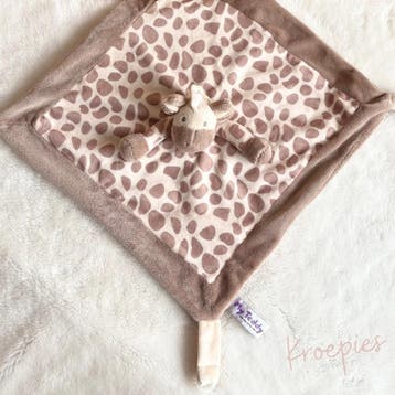My Teddy speendoek knuffeldoek giraf | Bruin, Kinderen en Baby's, Speelgoed | Knuffels en Pluche, Verzenden, Nieuw