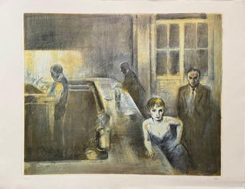 Alberto Sughi (1928 - 2012) - Al Bar