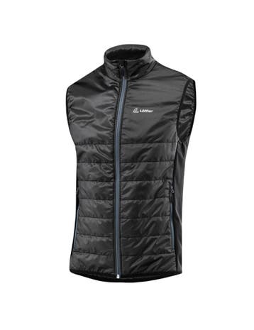 Loeffler fietsvest zonder mouwen M Bike Vest PL60 - Zwart, Verzenden, Nieuw, Zwart