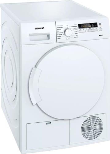 Siemens WT44B201NL - Condensdroger - 7 kg - 65 dB - autoDry, Ophalen of Verzenden, Zo goed als nieuw, Voorlader, 85 tot 90 cm