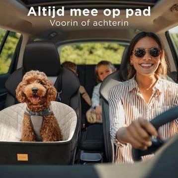 2dekans | CozySense® Honden Autostoel - Veilige Hondenmand, Dieren en Toebehoren, Honden-accessoires, Ophalen of Verzenden, Zo goed als nieuw